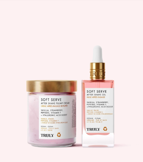 TRULY - ACEITE Y CREMA SERVIDA SUAVE