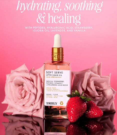 TRULY - ACEITE Y CREMA SERVIDA SUAVE
